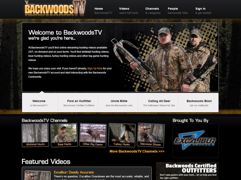 BackwoodsTV: Online Streaming Video