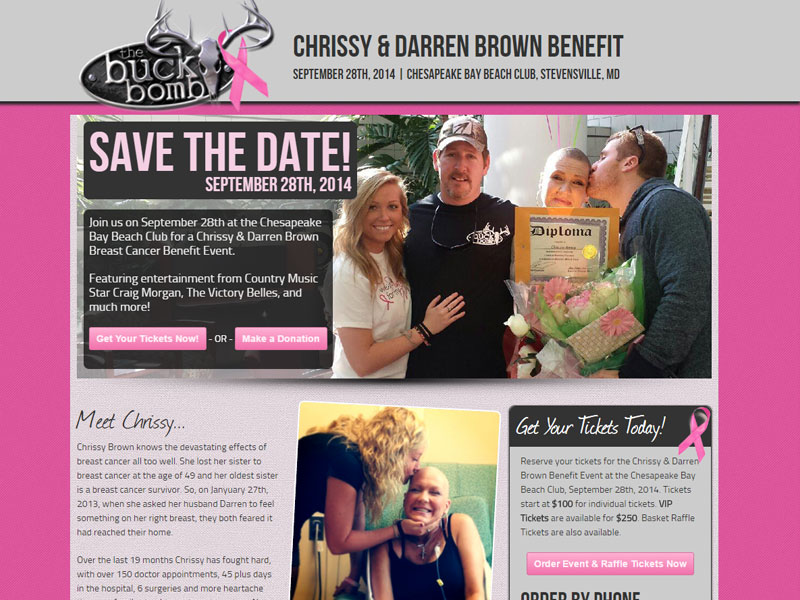Chrissy Brown Breast Cancer Benefit