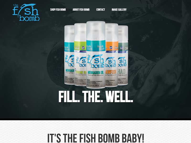 Fish Bomb Website