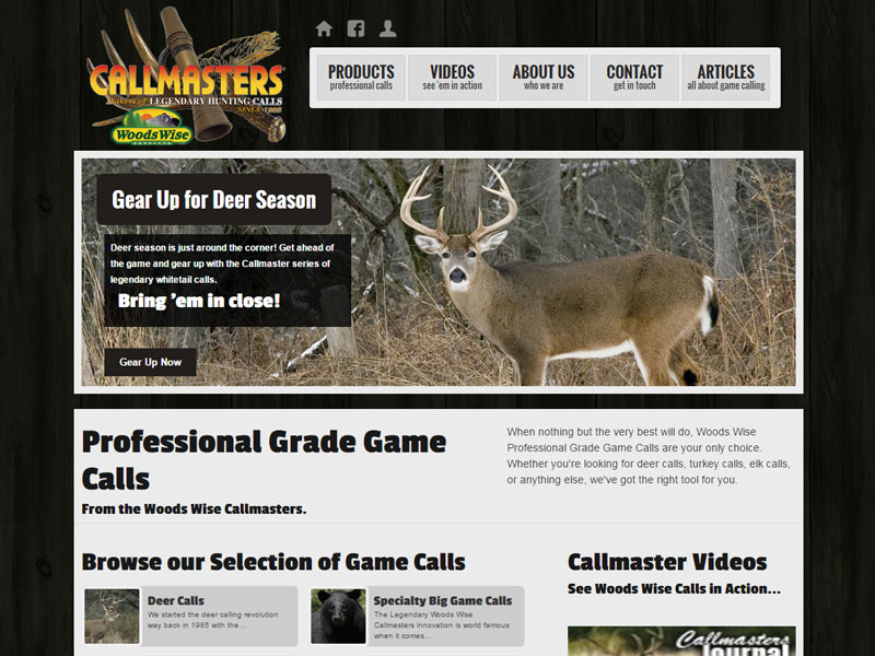 Woods Wise Products: The Callmasters